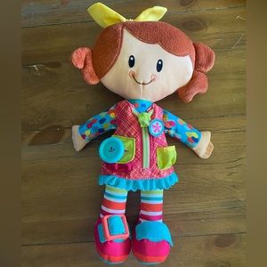 Playskool Dressy Kids Girl 14" Plush